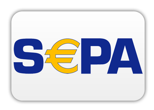 Wir akzeptieren Zahlungen per SEPA-Lastschrift